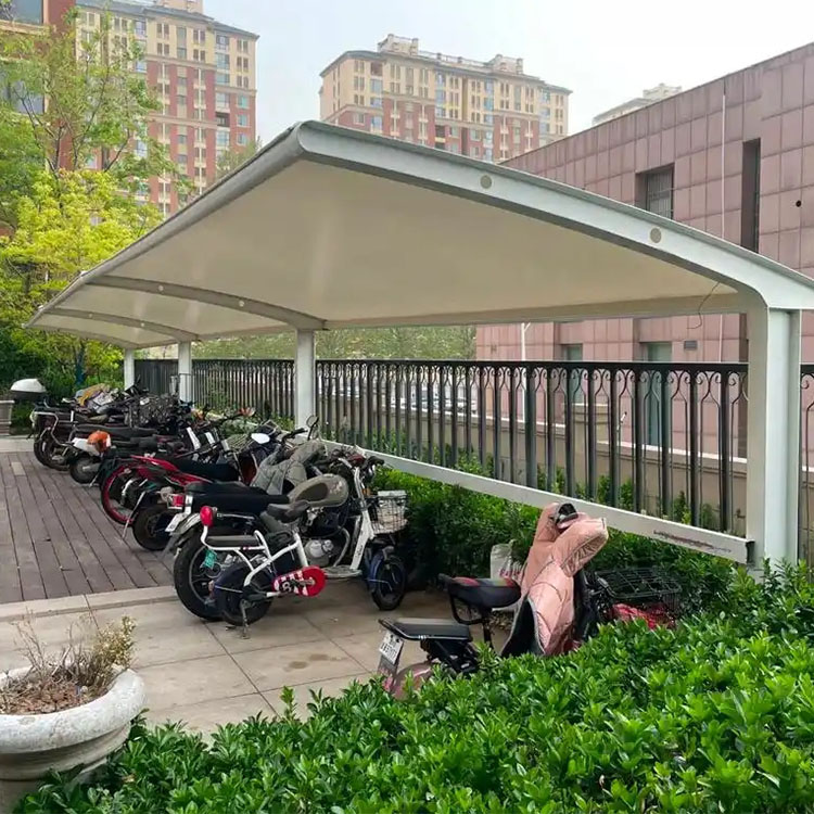 凤台县膜结构电动车棚